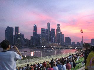 Singapur Skyline, Formel 1